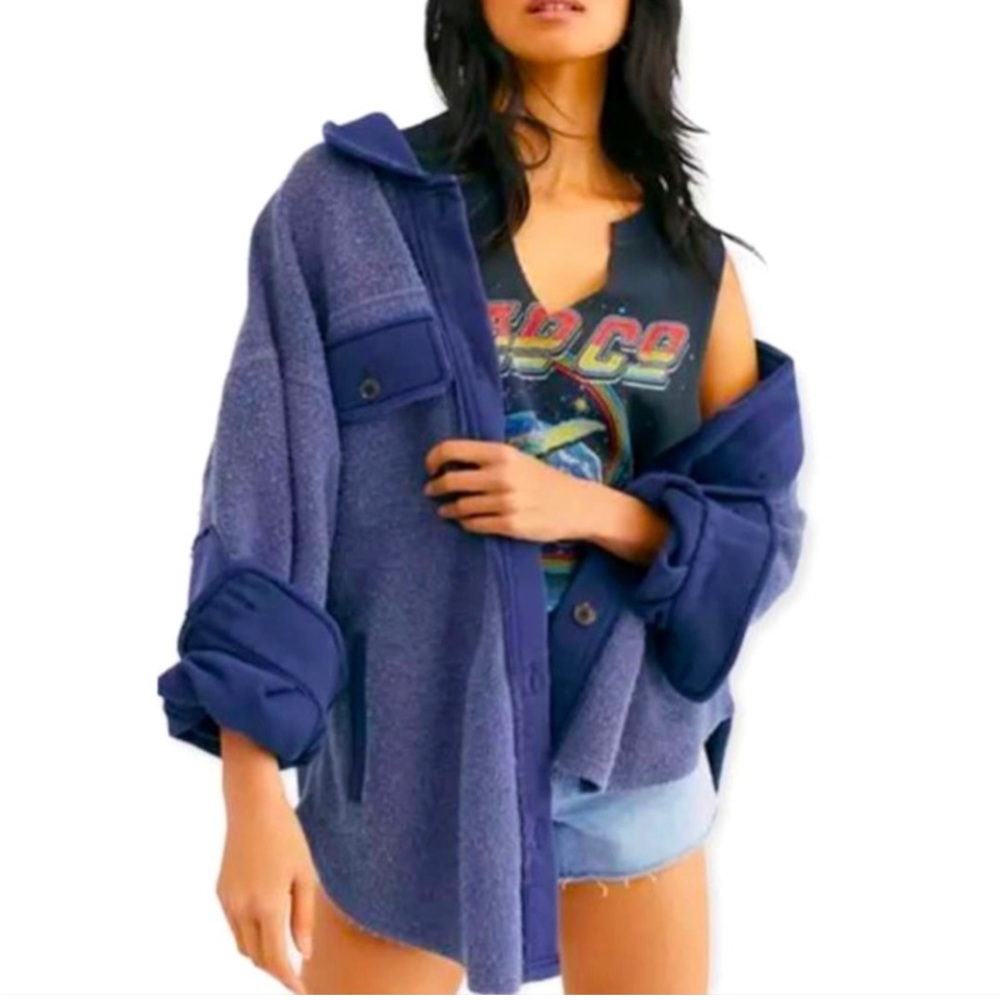Free People Ruby Jacket Blue XL